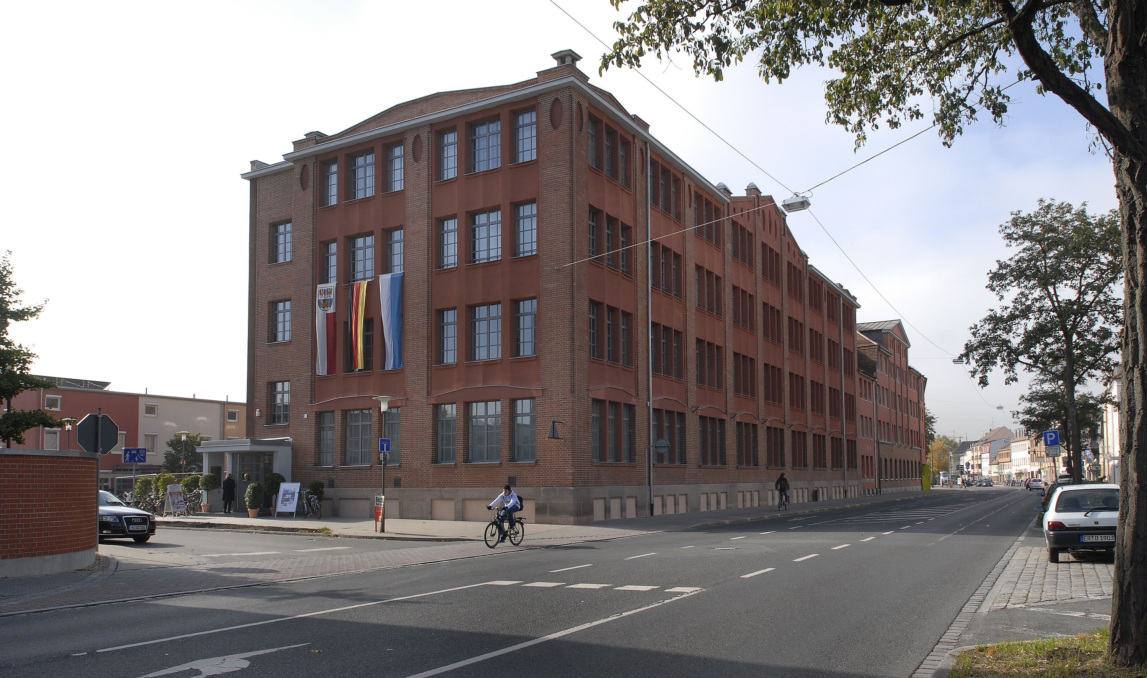 Das Gebäude des Stadtarchivs Erlangen