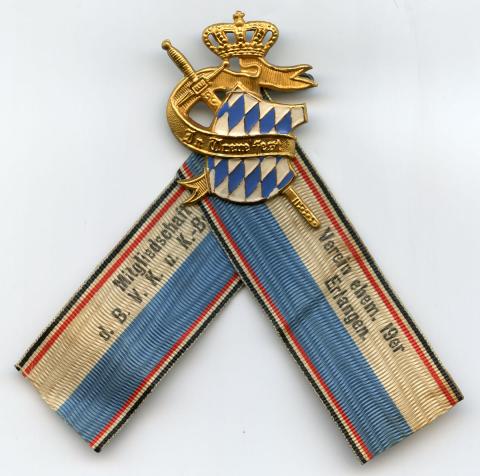 Anstecknadel des Vereins ehemaliger 19er Erlangen